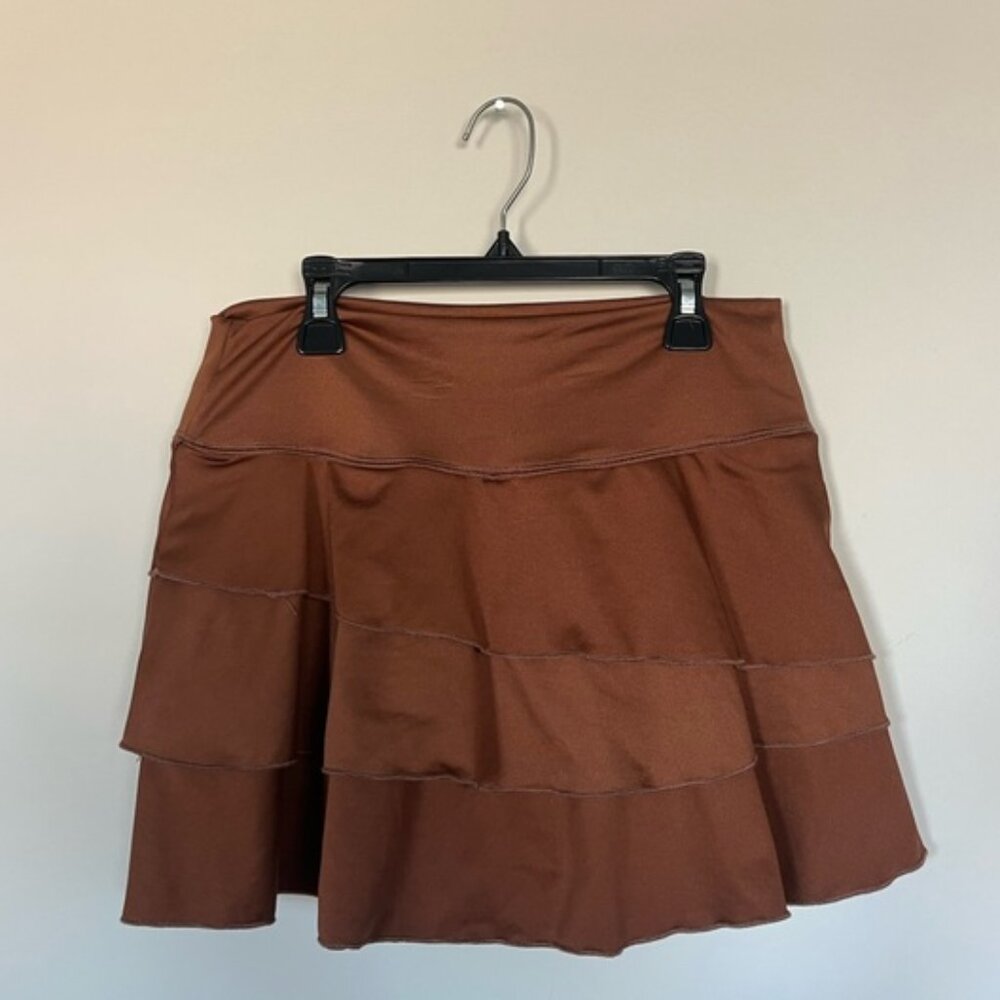 Brown Mini Skirt